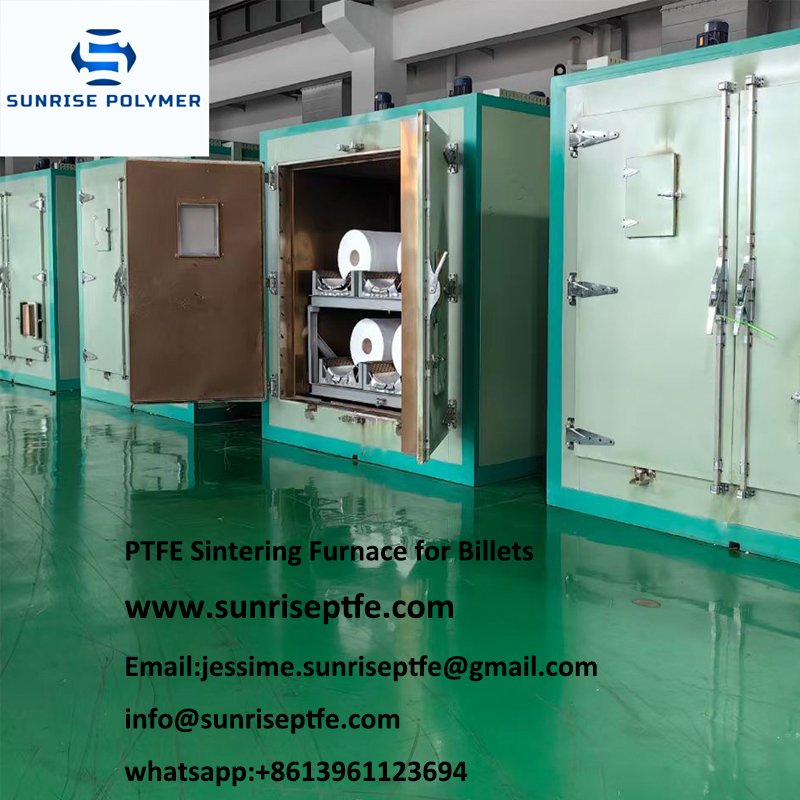 PTFE Sintering oven for billets